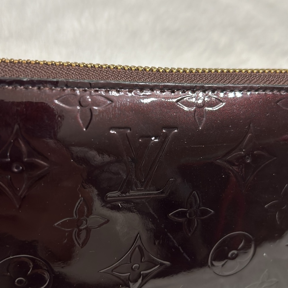 Louis Vuitton Monogram Vernis Amarante zippy wallet - Picture 5 of 13